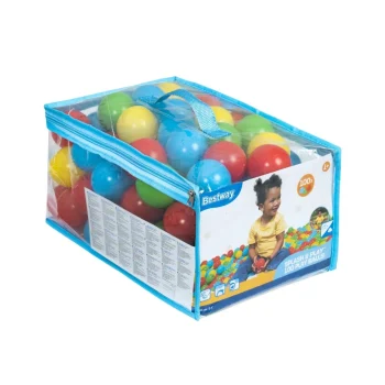 Set Od 100 Loptica 5,85 Cm Za Bestway Suhi Bazen, 4 Boje + Vrećica 4