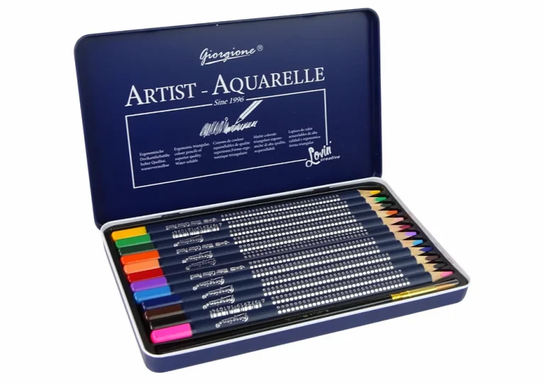 Set Od 12 Akvarelnih Olovaka U Metalnoj Posudi, 17 Cm 2
