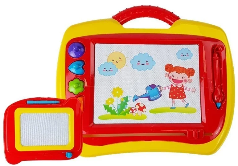 Set Od 2 Magnetske Ploče S žigovima, Plava I žuta 2