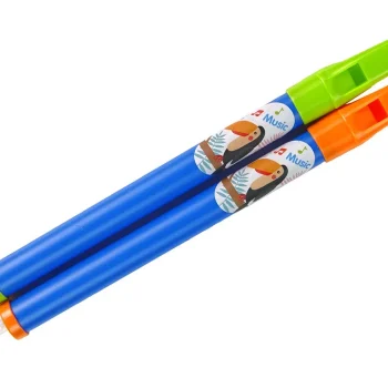 Set Od 2 Plave Flaute Za Djecu, Motivi životinja 2