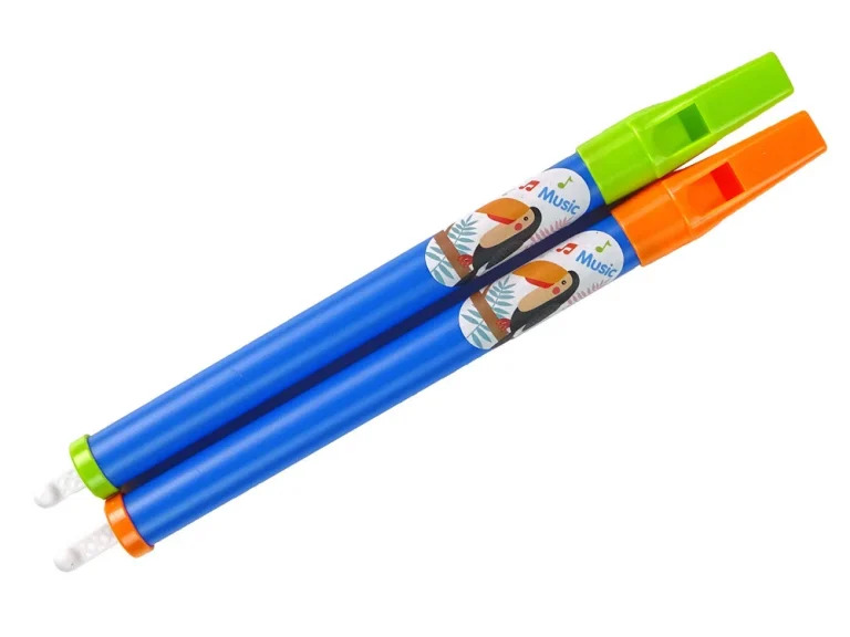 Set Od 2 Plave Flaute Za Djecu, Motivi životinja 2