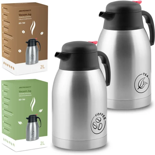 Set Od 2 Vakuumske Posude Za Kavu I čaj 2 L Berdsen Bd 780 1