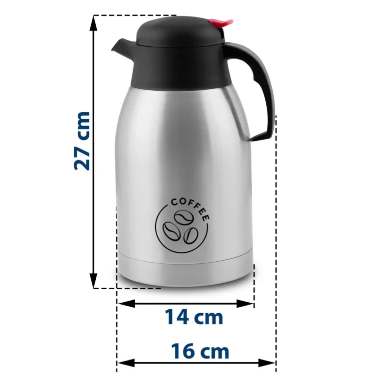 Set Od 2 Vakuumske Posude Za Kavu I čaj 2 L Berdsen Bd 780 8