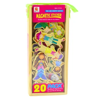 Set Od 20 Drvenih Magneta S Likovima U Maskama 4