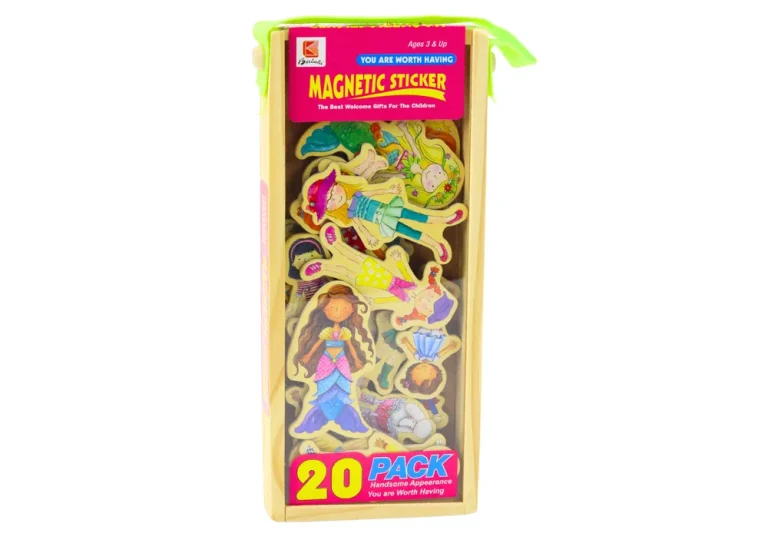 Set Od 20 Drvenih Magneta S Likovima U Maskama 4