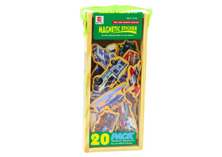 Set Od 20 Drvenih Magneta Vozila, Brodova I Aviona 4