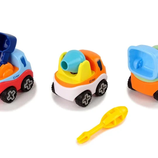 Set Od 3 Građevinskih Automobila Za Rastavljanje S Odvijačem 1