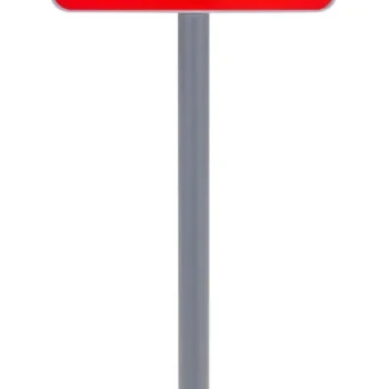 Set Od 5 Velikih Prometnih Znakova Na Stalku ~70 Cm 3+ 3