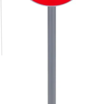 Set Od 5 Velikih Prometnih Znakova Na Stalku ~70 Cm 3+ 5