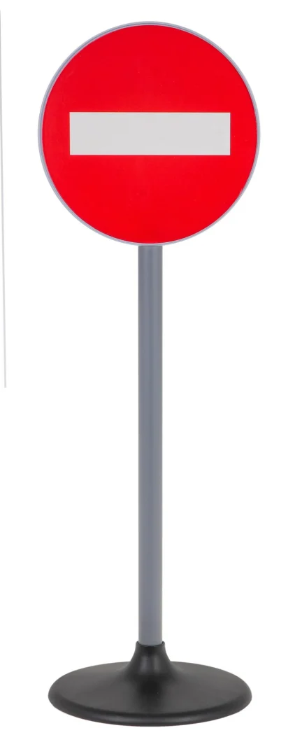 Set Od 5 Velikih Prometnih Znakova Na Stalku ~70 Cm 3+ 5