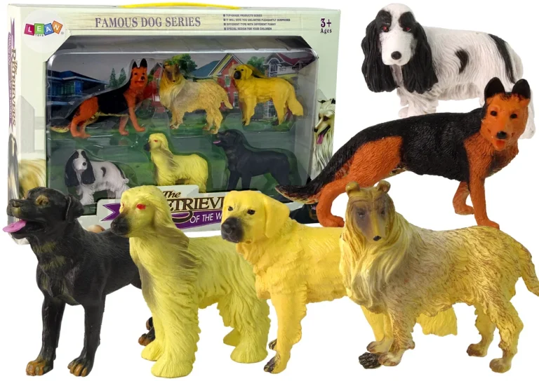 Set Od 6 Figurica čistokrvnih Pasa 1