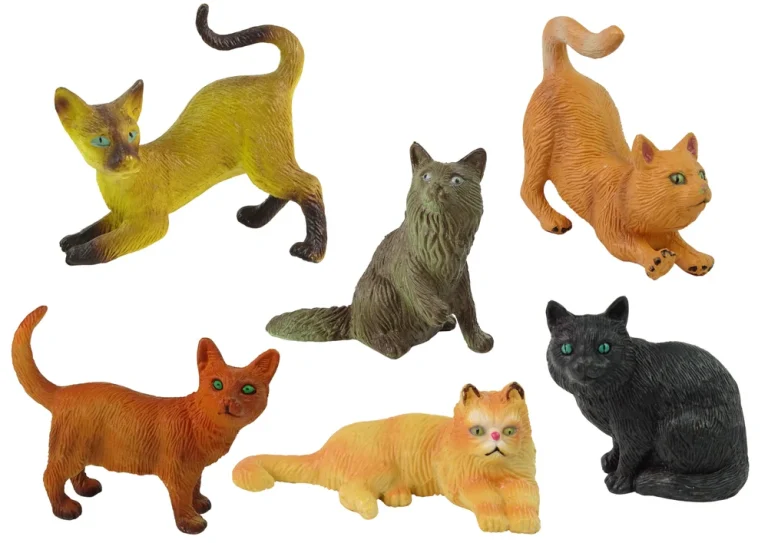 Set Od 6 Figurica Domaćih Mačaka 2