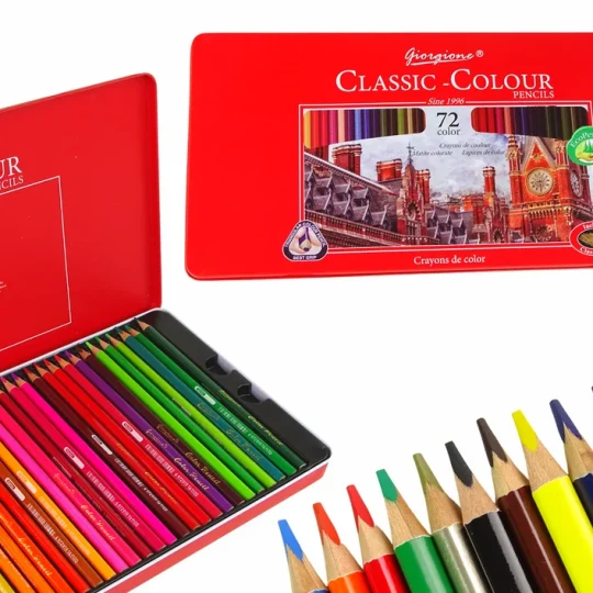 Set Od 72 Umjetničkih Bojica U Metalnoj Posudi, 17 Cm 1