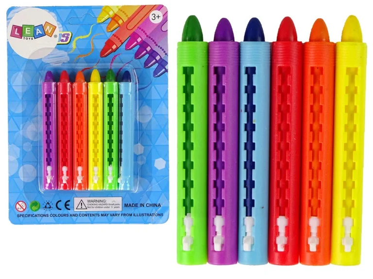 Set Pastelnih Bojica, 6 Komada, 9 Cm 1