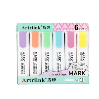 Set Pastelnih Markera Za Isticanje, 6 Komada 4