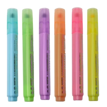 Set Pastelnih Markera Za školu I Ured, 6 Komada 2