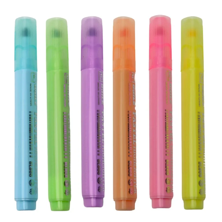 Set Pastelnih Markera Za školu I Ured, 6 Komada 2