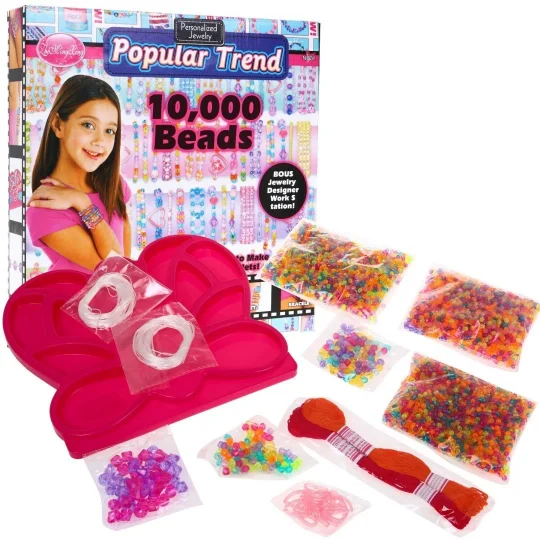 Set Perli 10000+ Za Izradu Nakita 6+ 1
