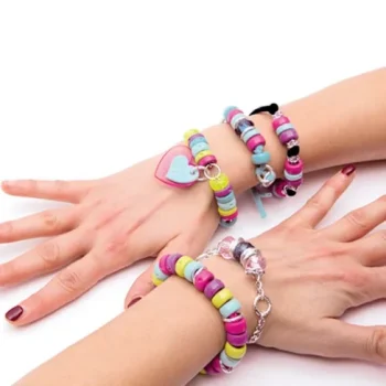 Set Perli Za Narukvice Clementoni 78415 Crazy Chic, 100 Komada 4