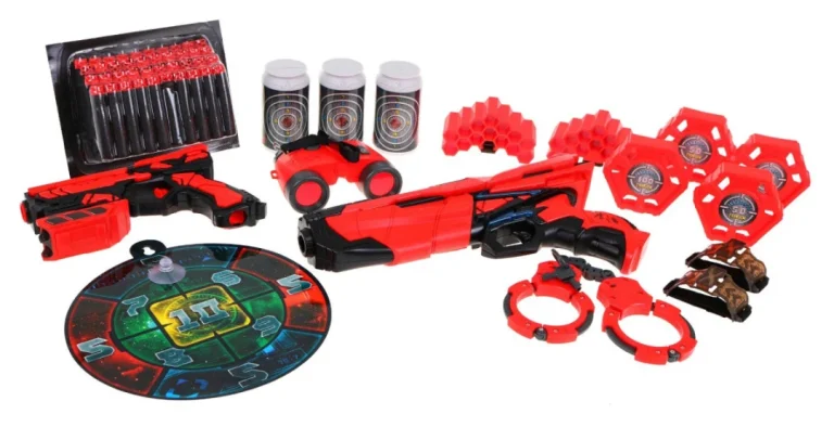 Set Pištolja Na Pjenu S Priborom 6+ 2