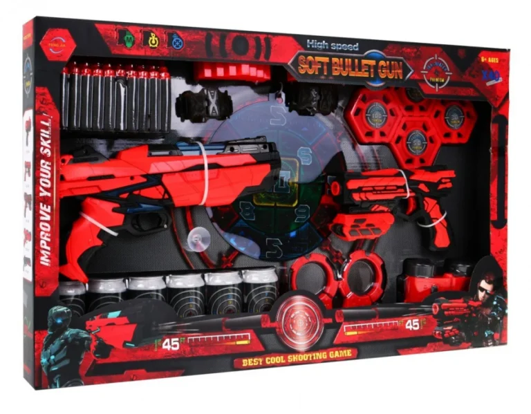 Set Pištolja Na Pjenu S Priborom 6+ 5