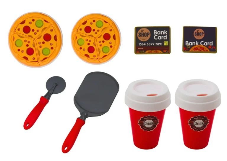 Set Pizza Shop S Blagajnom I Aparatom Za Kavu 3