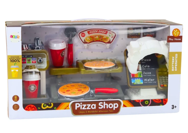 Set Pizza Shop S Blagajnom I Aparatom Za Kavu 4