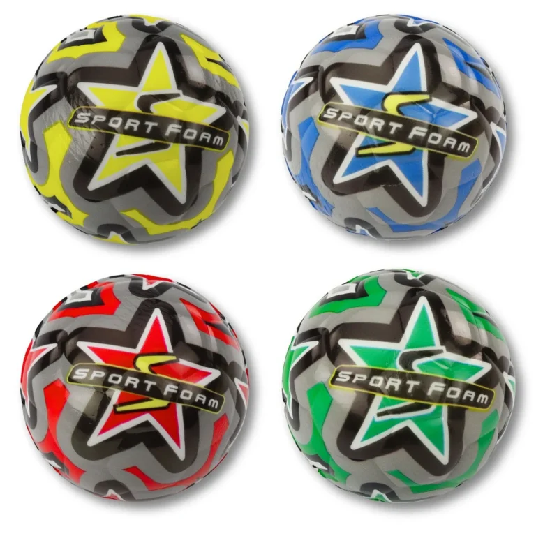 Set Pjenastih Sportskih Loptica Ø 7 Cm 4 Kom 1
