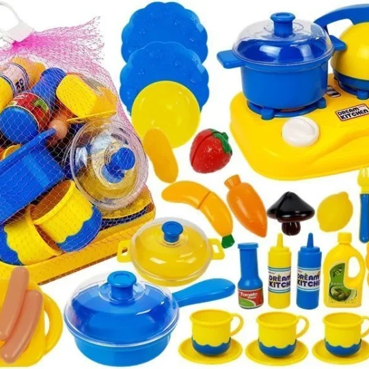Set Plastičnog Posuđa Za Malog Kuhara 1