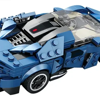 Set Plavih Kockica Sportski Automobil Agera, 327 Dijelova 2