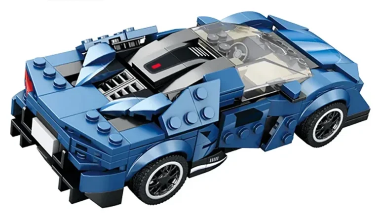 Set Plavih Kockica Sportski Automobil Agera, 327 Dijelova 2