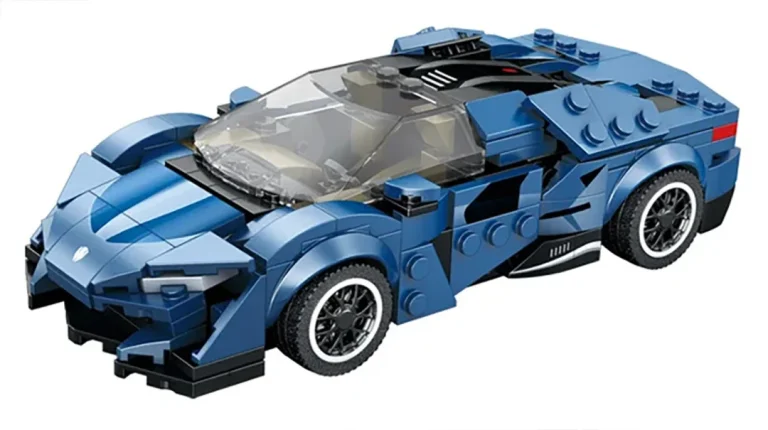 Set Plavih Kockica Sportski Automobil Agera, 327 Dijelova 3
