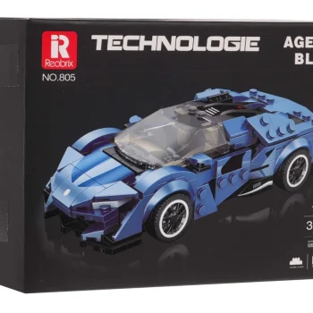 Set Plavih Kockica Sportski Automobil Agera, 327 Dijelova 4