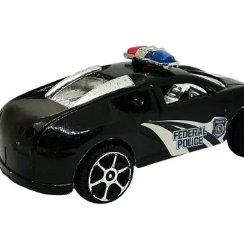 Set Policijskih Autića Na Navlačenje, 6 Komada 9