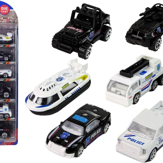 Set Policijskih Vozila Resorak, Mjerilo 1:64, 6 Komada 1
