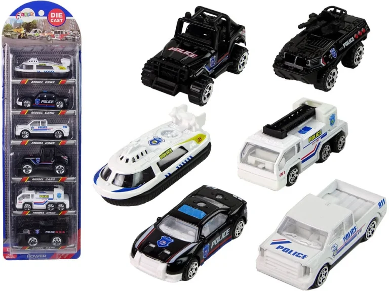 Set Policijskih Vozila Resorak, Mjerilo 1:64, 6 Komada 1