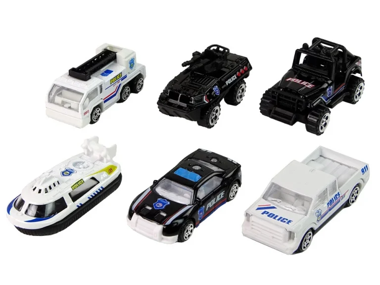 Set Policijskih Vozila Resorak, Mjerilo 1:64, 6 Komada 2