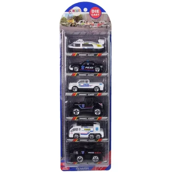 Set Policijskih Vozila Resorak, Mjerilo 1:64, 6 Komada 3