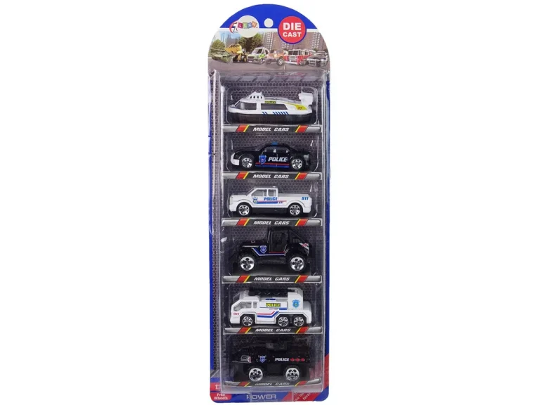 Set Policijskih Vozila Resorak, Mjerilo 1:64, 6 Komada 3
