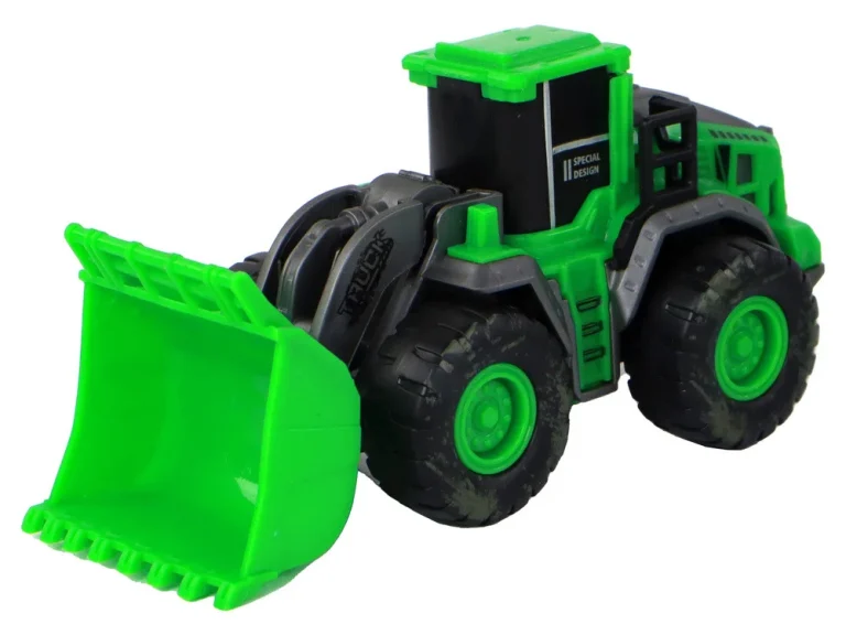 Set Poljoprivrednih Traktora, 4 Zelena, 13 × 6 × 5 Cm 2