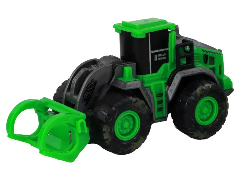 Set Poljoprivrednih Traktora, 4 Zelena, 13 × 6 × 5 Cm 3