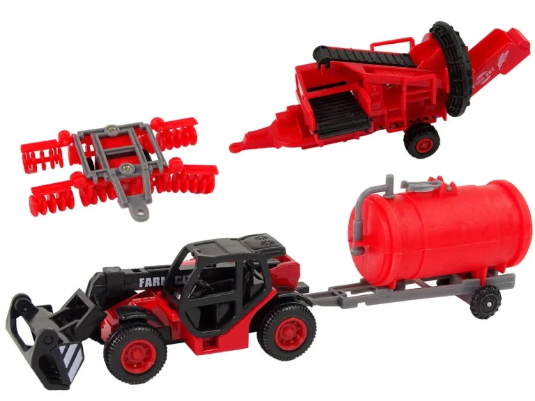 Set Poljoprivrednih Vozila, 12 Dijelova, Metal I Plastika 2