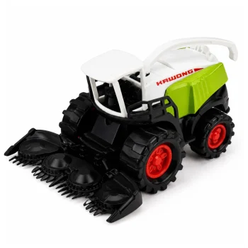 Set Poljoprivrednih Vozila 1:68 Traktor, Kombajn, Cisterna I Rasipač, 4 Kom 2