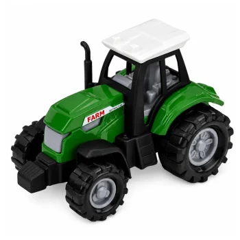 Set Poljoprivrednih Vozila 1:68 Traktor, Kombajn, Kiper I Transportna Prikolica, 4 Kom 3