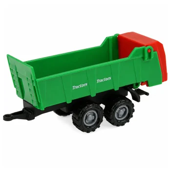 Set Poljoprivrednih Vozila 1:68 Traktor, Kombajn, Kiper I Transportna Prikolica, 4 Kom 4