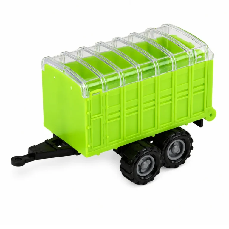 Set Poljoprivrednih Vozila 1:68 Traktor, Kombajn, Prikolica Za Rasuti Teret I Stoku, 4 Kom 4