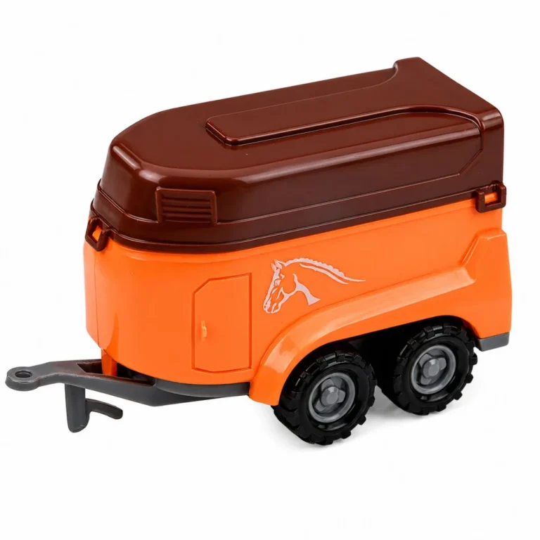 Set Poljoprivrednih Vozila 1:68 Traktor, Kombajn, Prikolica Za Rasuti Teret I Stoku, 4 Kom 5
