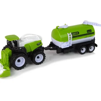 Set Poljoprivrednih Vozila, Traktor, Kombajn, Cisterna I Poluprikolica 5