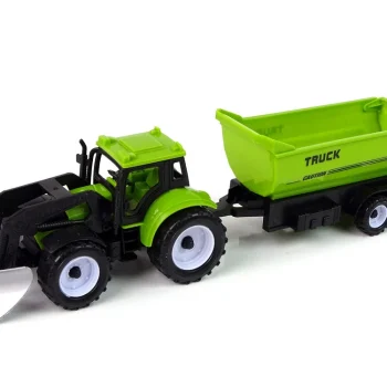 Set Poljoprivrednih Vozila, Traktor, Kombajn, Cisterna I Poluprikolica 6