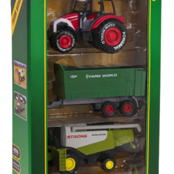Set Poljoprivrednih Vozila: Traktor + Kombajn 7